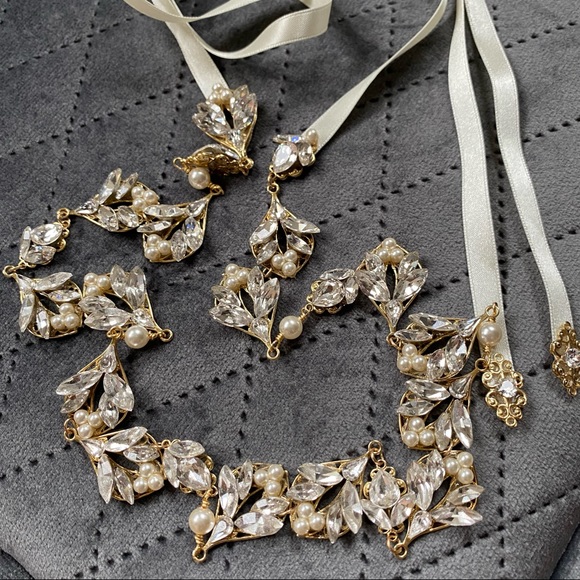 Sarah Gabriel Karly Duet Ribbon Hair Band Wedding Accessory - Picture 10 of 13